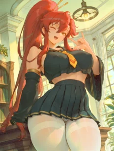 Yoko Littner hentai ai SFW preview 15