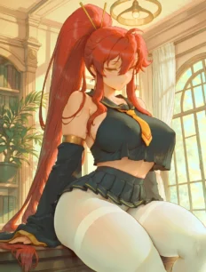 Yoko Littner hentai ai SFW preview 16