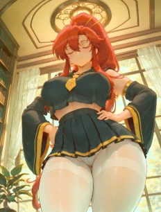 Yoko Littner hentai ai SFW preview 1