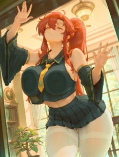 Yoko Littner hentai ai SFW preview 6