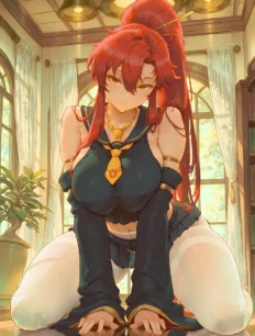 Yoko Littner hentai ai SFW preview 8