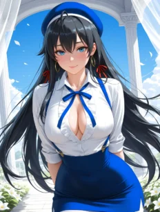 Yukinoshita Yukino hentai ai SFW preview 12