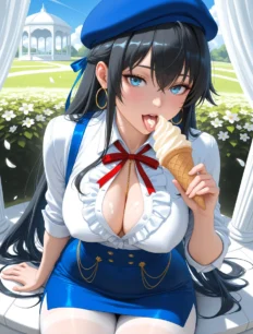 Yukinoshita Yukino hentai ai SFW preview 17