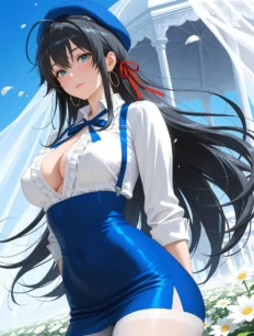 Yukinoshita Yukino hentai ai SFW preview 1