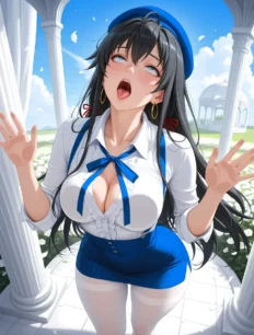 Yukinoshita Yukino hentai ai SFW preview 20
