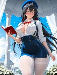 Yukinoshita Yukino hentai ai SFW preview 22