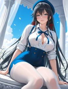 Yukinoshita Yukino hentai ai SFW preview 24