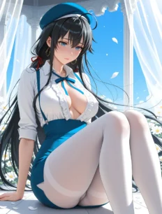 Yukinoshita Yukino hentai ai SFW preview 25