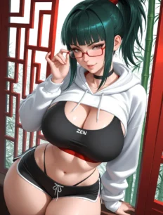 Zen'In Maki hentai ai SFW preview 17