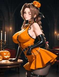 Aerith Gainsborough hentai ai SFW preview 10