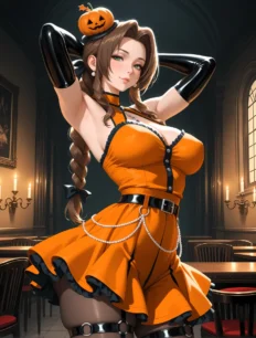 Aerith Gainsborough hentai ai SFW preview 16