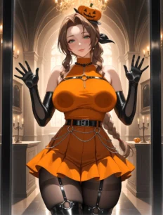 Aerith Gainsborough hentai ai SFW preview 18
