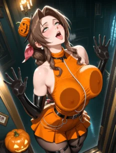 Aerith Gainsborough hentai ai SFW preview 20