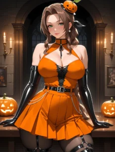 Aerith Gainsborough hentai ai SFW preview 23
