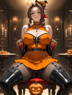 Aerith Gainsborough hentai ai SFW preview 25