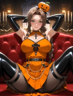 Aerith Gainsborough hentai ai SFW preview 26