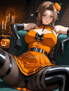 Aerith Gainsborough hentai ai SFW preview 3