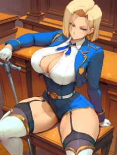 Android 18 hentai SFW preview 12