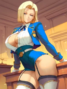 Android 18 hentai SFW preview 15