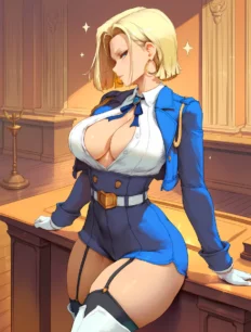 Android 18 hentai SFW preview 16