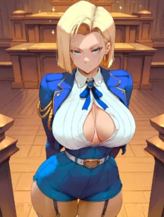 Android 18 hentai SFW preview 2