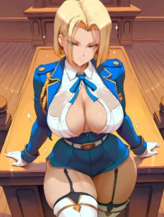 Android 18 hentai SFW preview 3